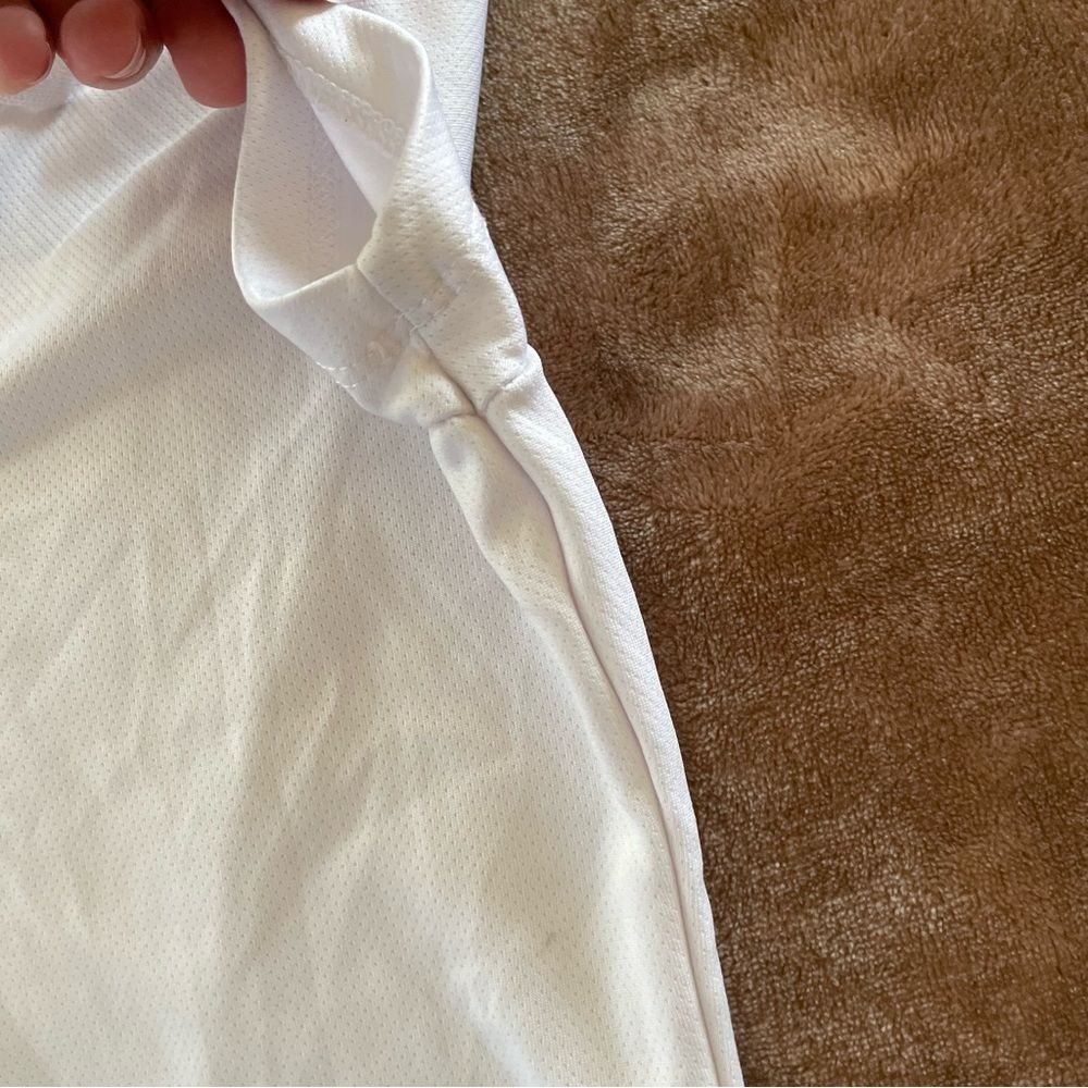 IZOD Girls Set of 2 Classic White Polo Shirts School Uniform Size 7-8 - Picture 5 of 15